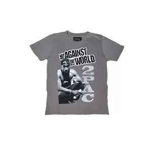 Playera "2Pac -  Me Against the World" Estampado Pecho