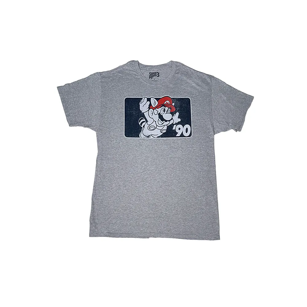 Playera " Super Mario - Clásico 90s" Estampado Pecho