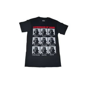 Playera  "Darth Vader - Expressions" Estampado Pecho