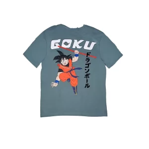 Playera " Dragon Ball Z - Goku " Estampado Pecho y Espalda