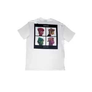 Playera  "Gorillaz - Demon Days" Estampado Pecho y Espalda
