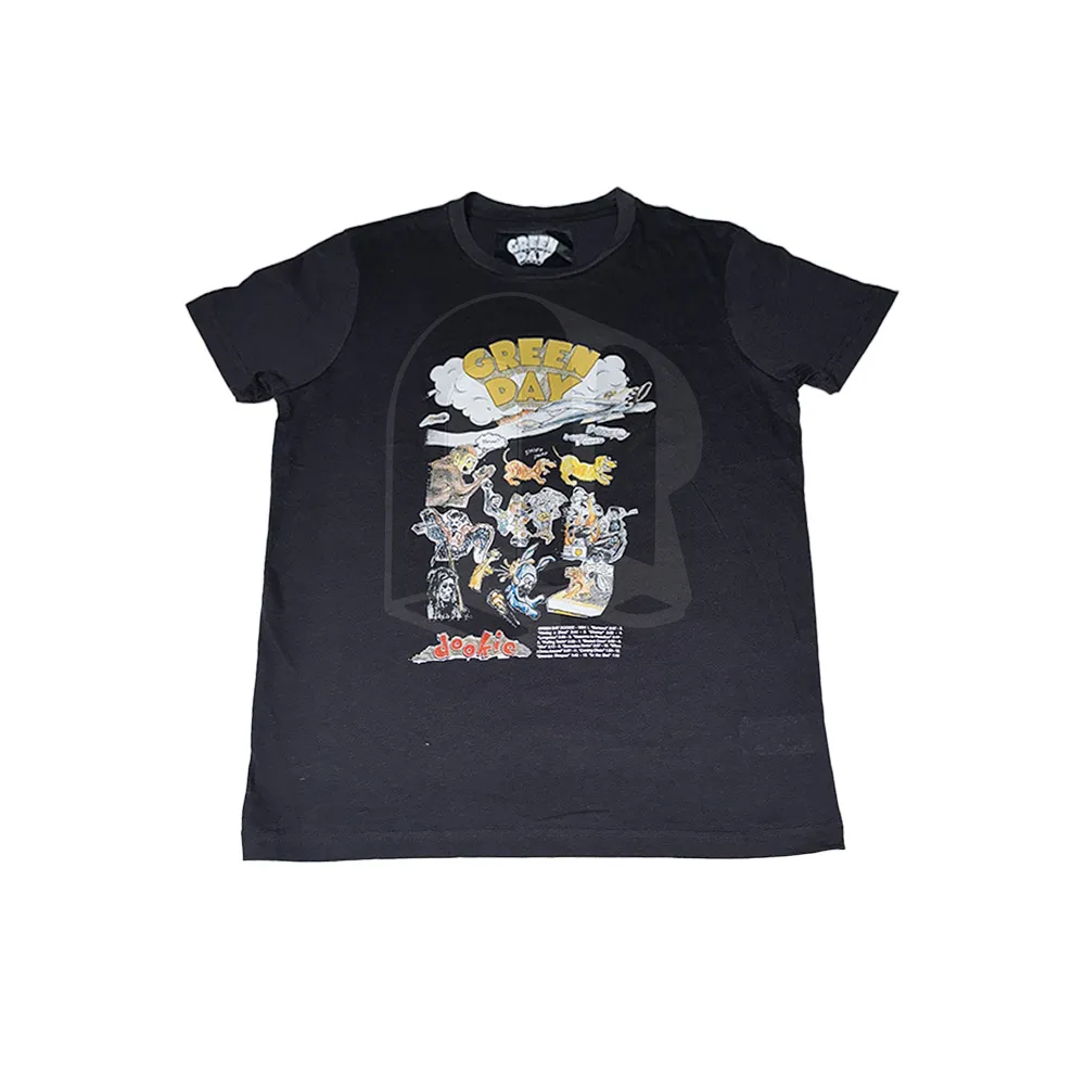 Playera "Green Day" Estampado Pecho