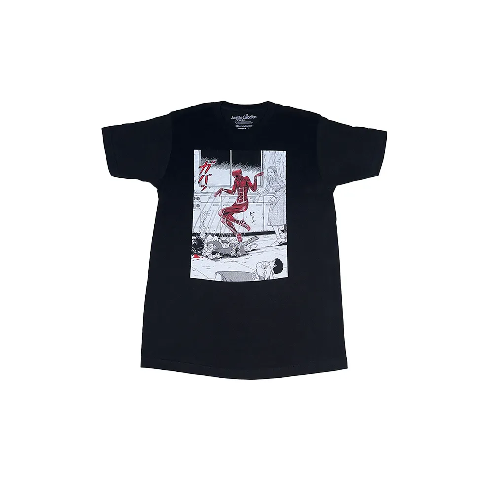 Playera "Junji Ito" Estampado Pecho