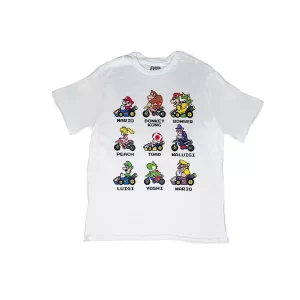 Playera " Mario Kart" Estampado Pecho
