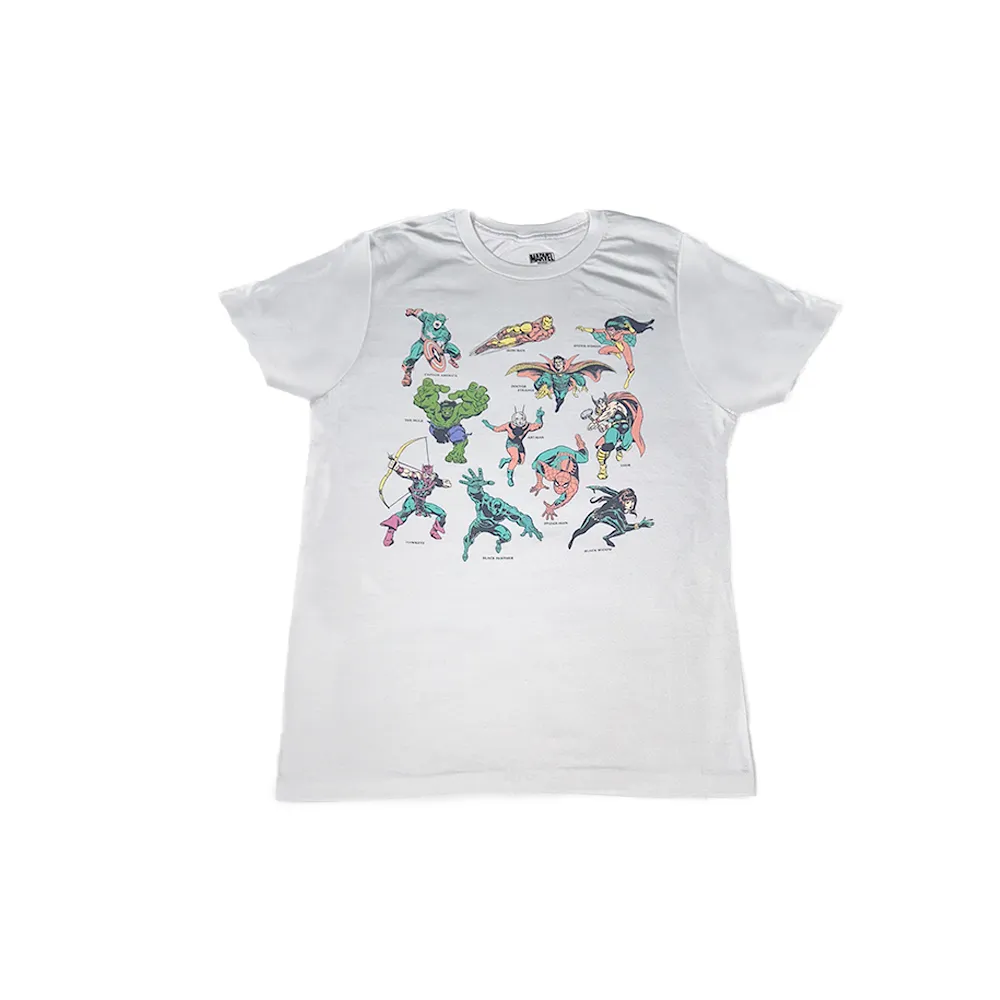 Playera " Marvel- Héroes Clásicos" Estampado Pecho