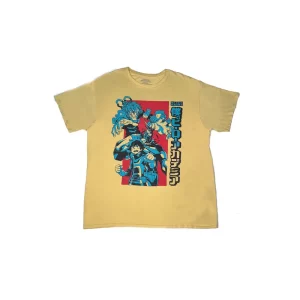 Playera  "My Hero Academia" Estampado Pecho