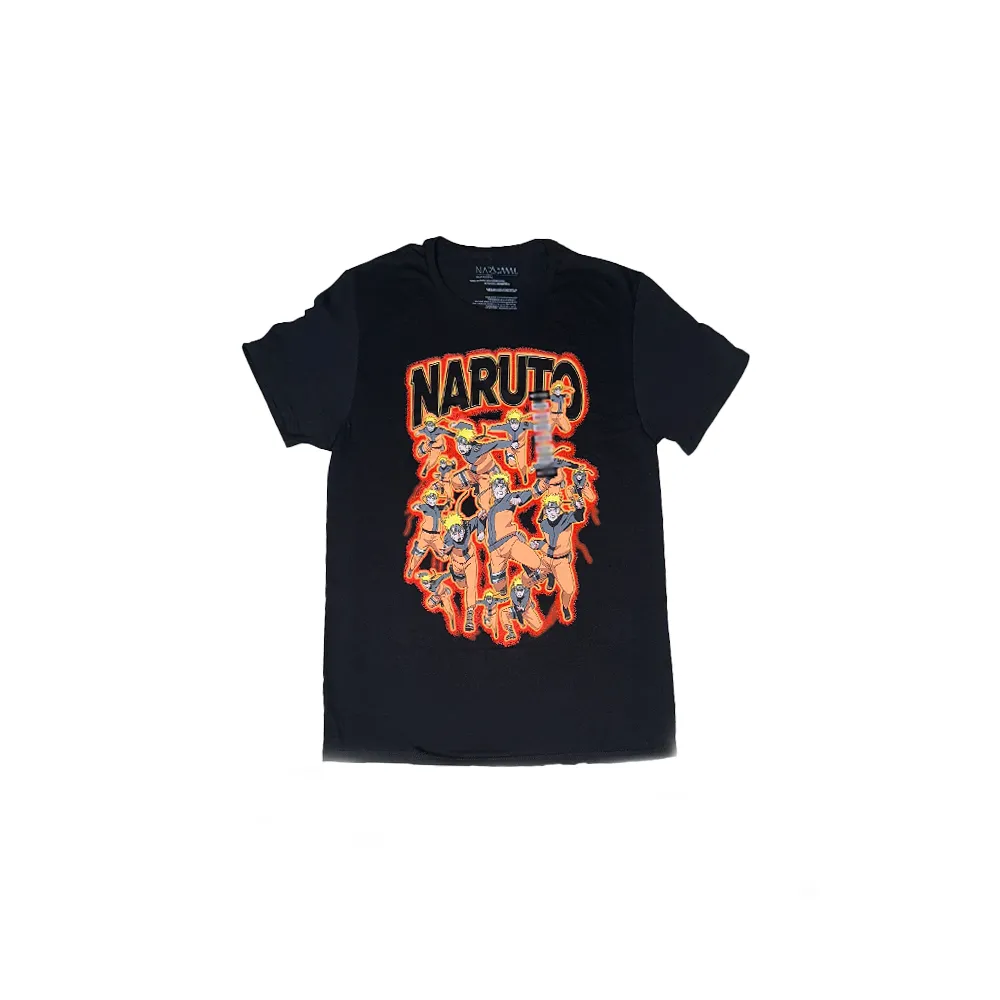 Playera "Naruto - Jutsu Clones de Sombra" Estampado Pecho