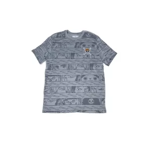 Playera  "One Piece - Nakamas" Estampado Pecho y Espalda