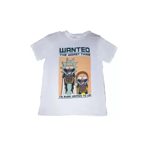 Playera  "Rick Y Morty" Estampado Pecho