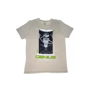 Playera  "Rick" Estampado Pecho