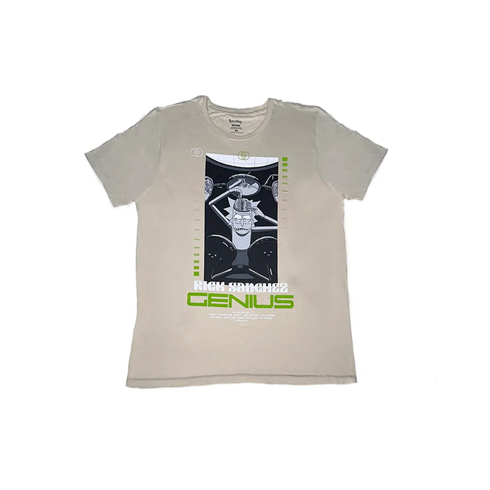 Playera "Rick" Estampado Pecho