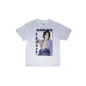 Playera  "Sasuke Uchiha" Estampado Pecho
