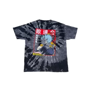 Playera  "My Hero Academia - Shigaraki" Estampado Pecho