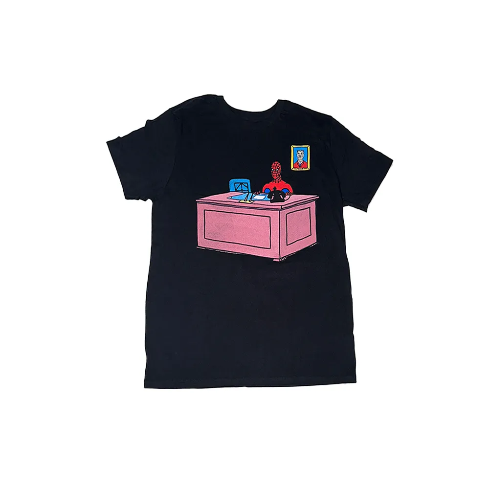 Playera "Spider-Man Animación" Estampado Pecho