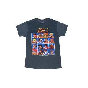 Playera  "Street Fighter II" Estampado Pecho