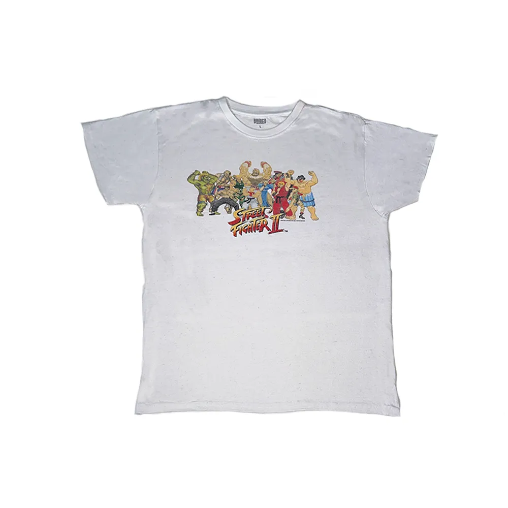 Playera "Street Fighter II - Group" Estampado Pecho