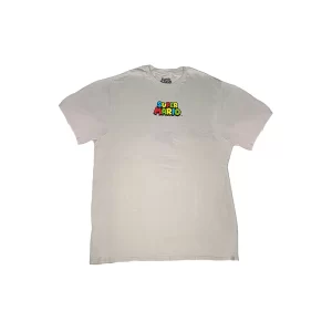 Playera  "Super Mario Bros" Estampado Pecho y Espalda