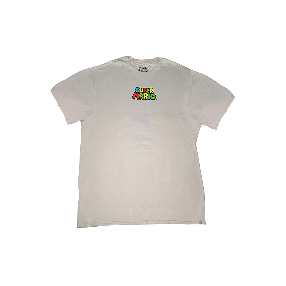 Playera "Super Mario Bros" Estampado Pecho y Espalda