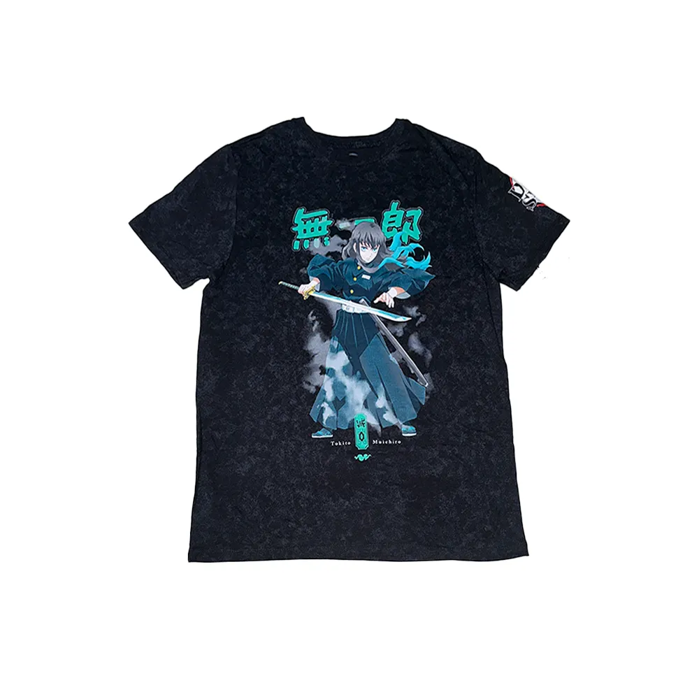 Playera "Demon Slayer - Tokito" Estampado Pecho
